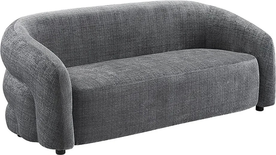 Canapea 3 locuri, Tesatura chenille gri VOQUE 200cm