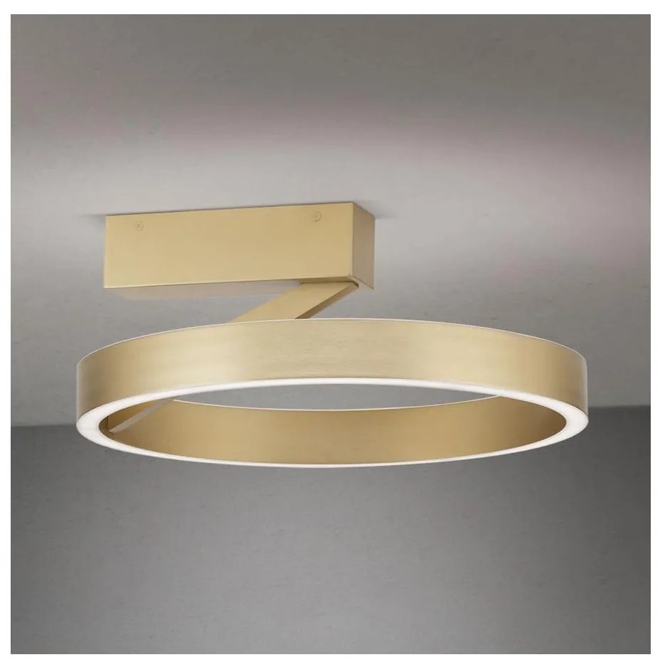 Plafonieră LED KOLK, 40 W, 230 V, 2700/3000/4000 K, Ø 40 cm, auriu