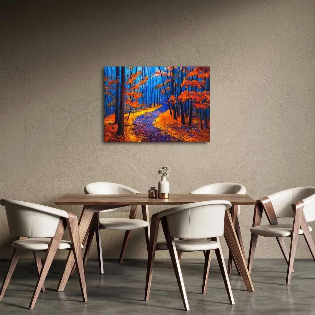 Tablou - Pădurea toamna (70x50 cm)
