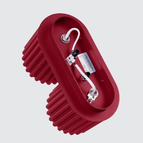 Sollux SL.1820 - Spot AURA 2x GU10/10W/230V, roșu