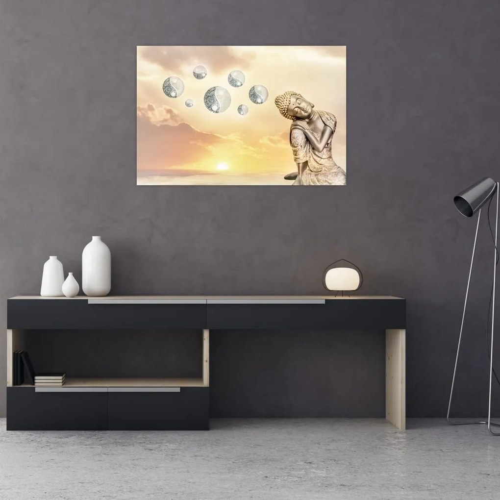 Tablou - Timp pentru meditații (90x60 cm)