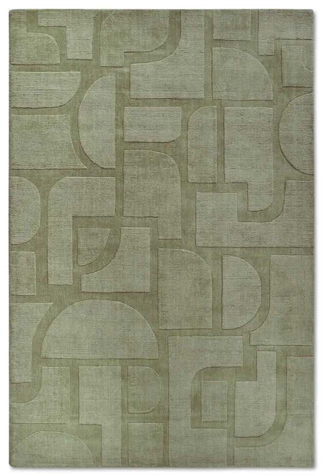 Covor verde țesut manual din lână 190x280 cm Alexis – Villeroy&amp;Boch