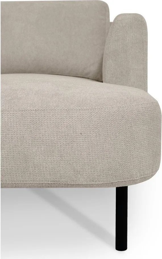 Colțar bej (cu colț pe partea stângă /în formă de "U") Hero – Scandic