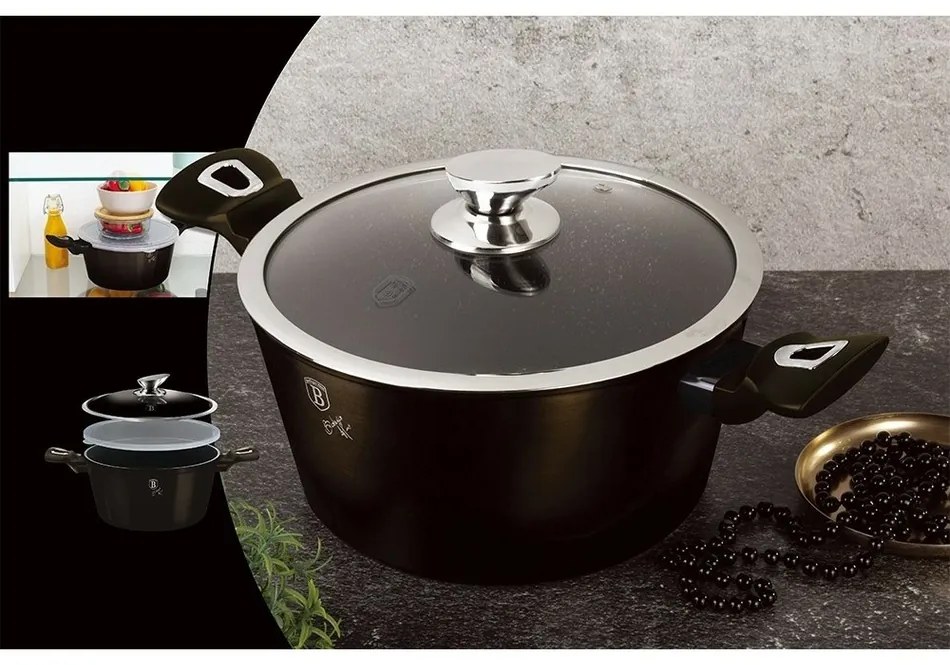 Berlinger Haus Cratiță Shiny Black Collection, 28cm