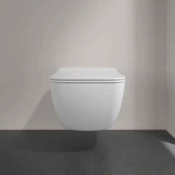 Villeroy & Boch 4611RL01 - Vas WC suspendat VENTICELLO cu capac SoftClose, ceramică, alb
