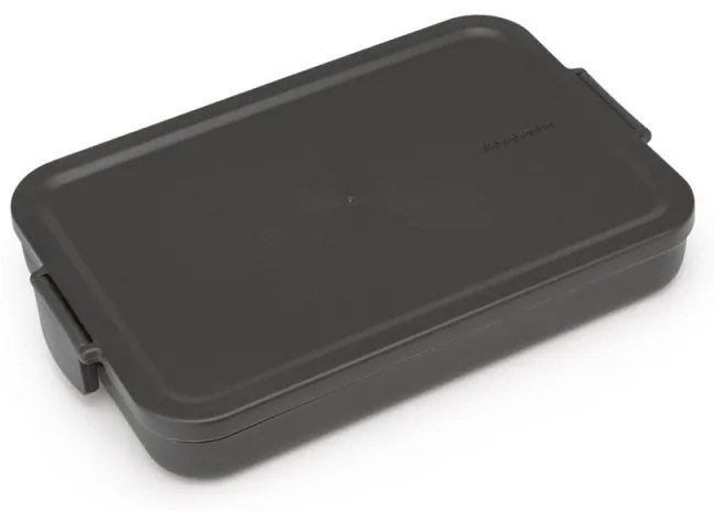 Cutie pentru sandwich Brabantia Make&Take 1006284, 1.1 L, Pana la 2 sandwich-uri, Fara BPA, Gri închis