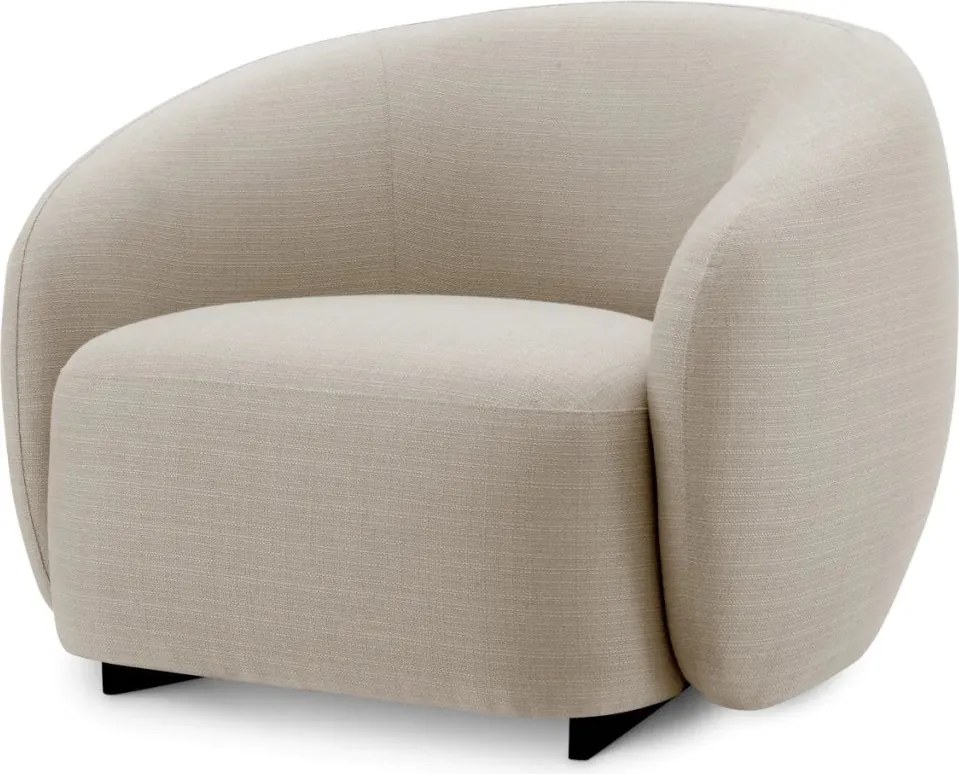 Fotoliu interior/ exterior design elegant LUX Amore, Lucio sand