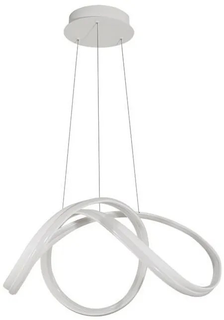Lustra LED suspendata design modern TRUNO alba NVL-9104721