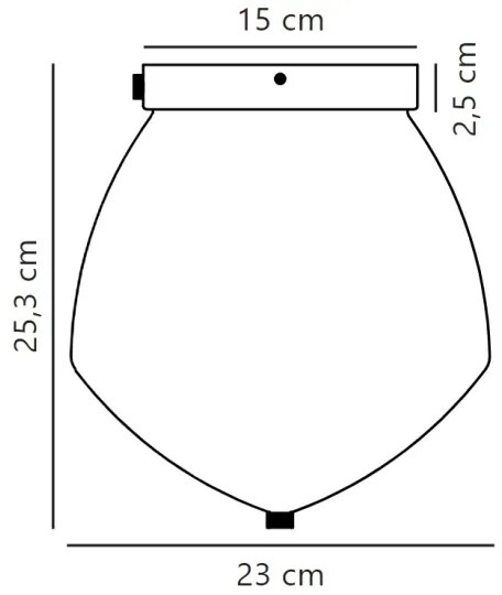 Plafonieră Nordlux ORBIFORM 1xE27/40W/230V auriu