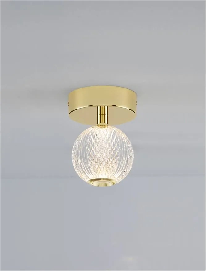Plafoniera LED moderna design elegant BRILLANTE