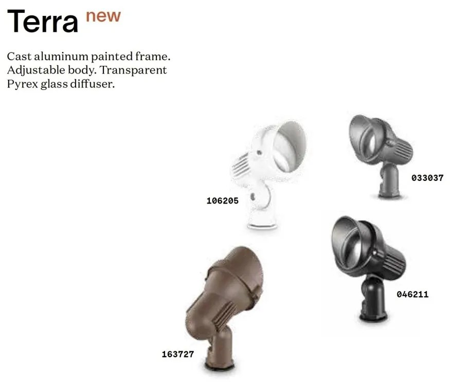 Corp iluminat exterior cu tarus IP65 Terra pr1 big cafeniu