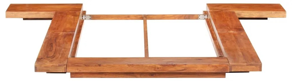 Cadru pat futon, stil japonez, 100 x 200 cm, lemn masiv acacia 100 x 200 cm