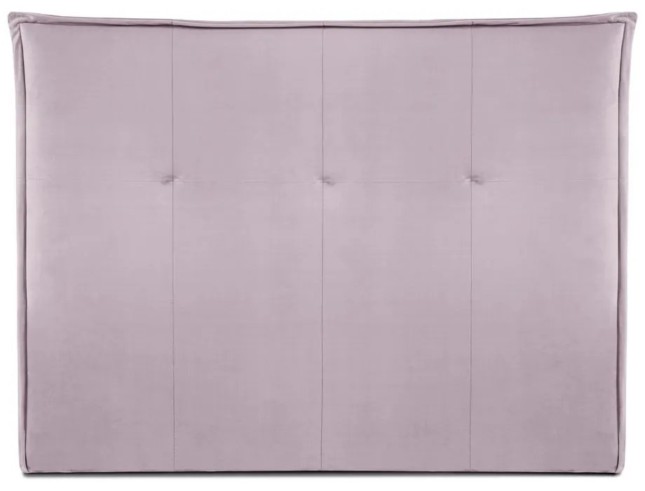 Tăblie de pat roz-deschis 140x120 cm Monica – Milo Casa