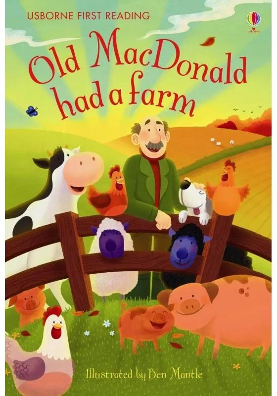 Old MacDonald Had a Farm, carte Usborne limba engleza