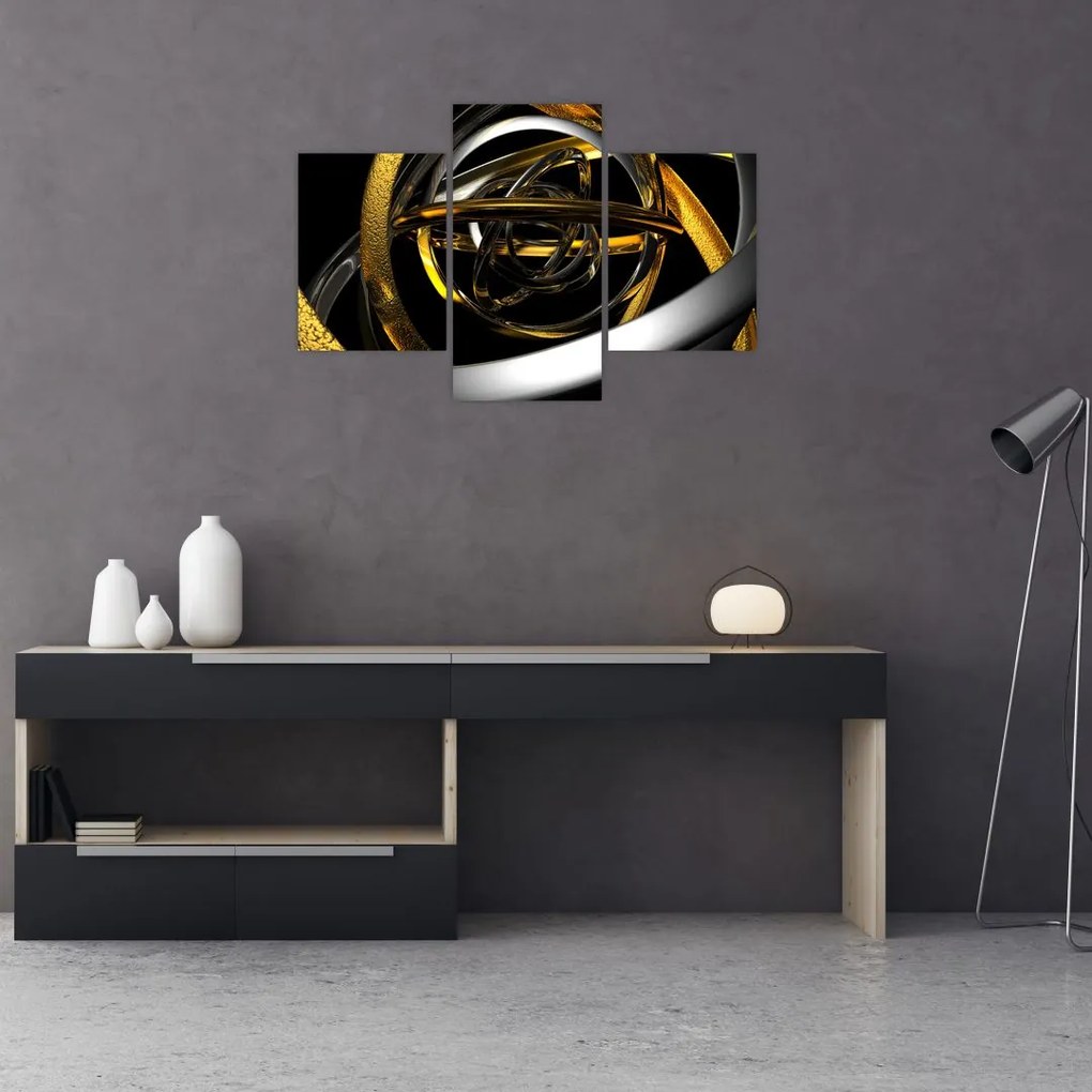 Tabloucu abstracție modernă (90x60 cm)