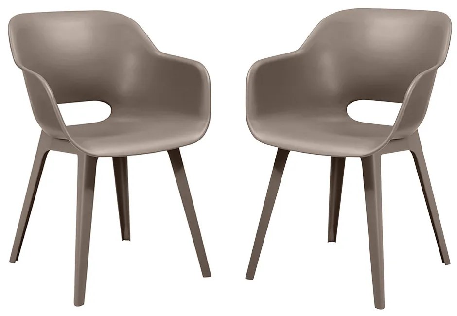 Scaun de grădină Akola duo cappuccino