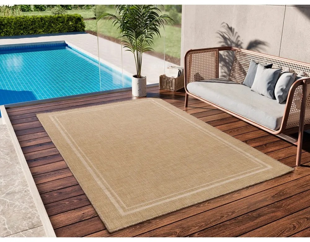 Covor de exterior bej 120x170 cm Guinea Beige – Universal