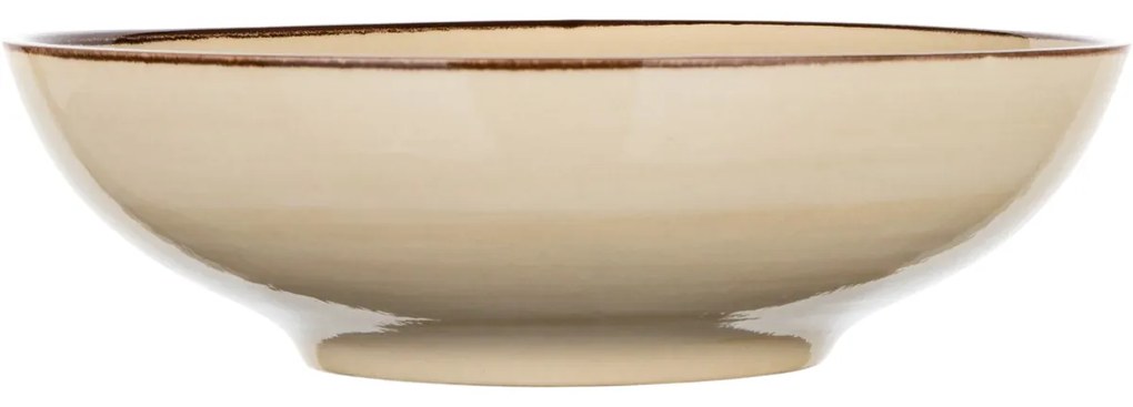 Farfurie adâncă Banquet PALAS, 18 cm, crem