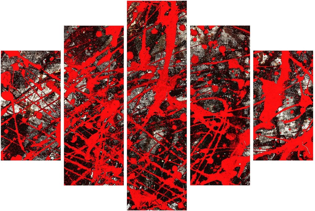 Tablou - Abstracție expresivă (150x105 cm)