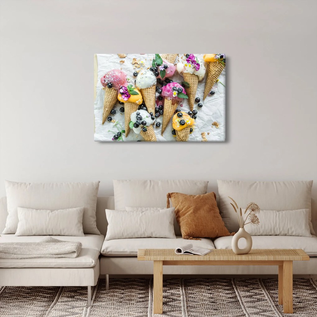 Tablou cu înghețată (90x60 cm)