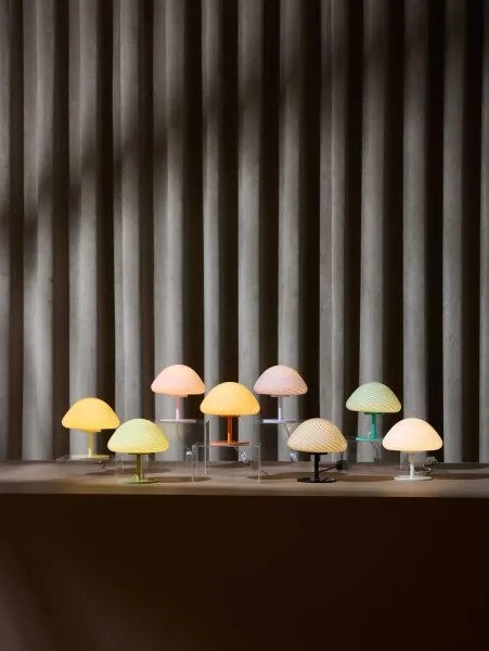 Halo Design 747016 - Lampă de masă CANDY MINI MUSH 1xG9/25W/230V, diam. 17 cm, bej