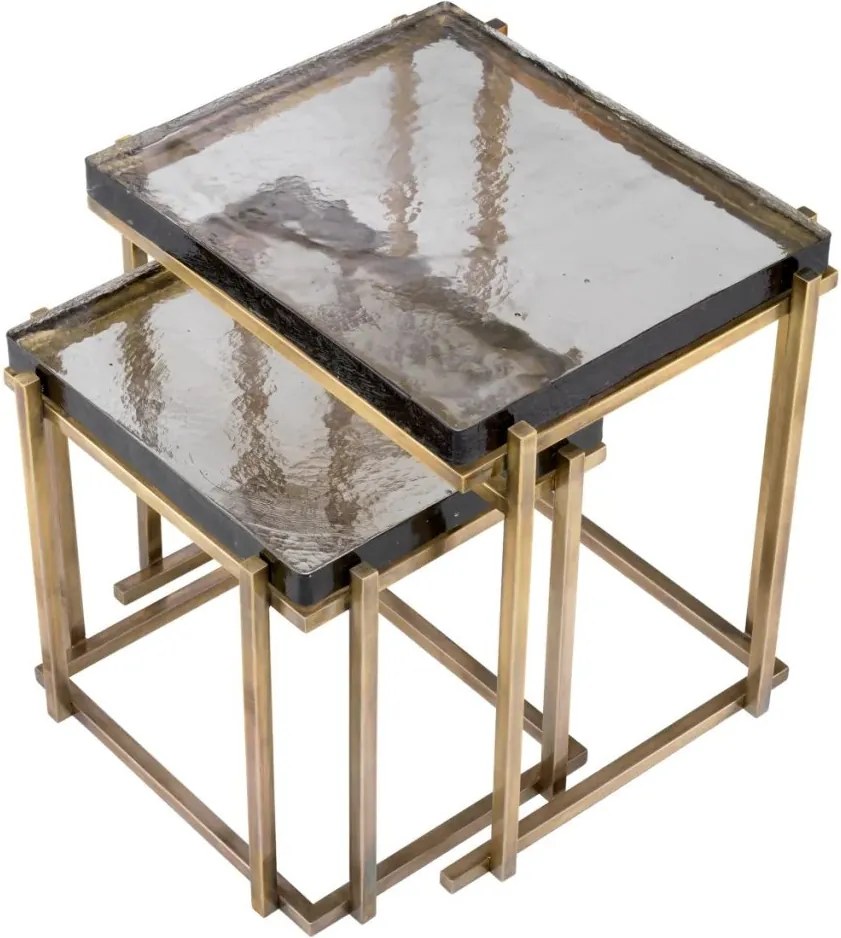 Set de 2 masute design LUX Niemeyer