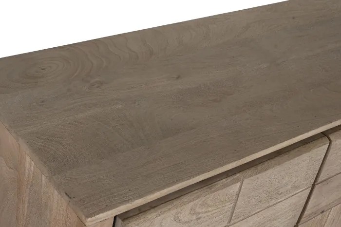 Bufet, natur, din lemn de mango, Brenel