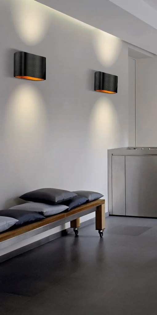 Aplica de perete ambientala VEGA ANODISED GOLD