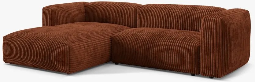 Coltar modular Martina corduroy Tilia L283 cm