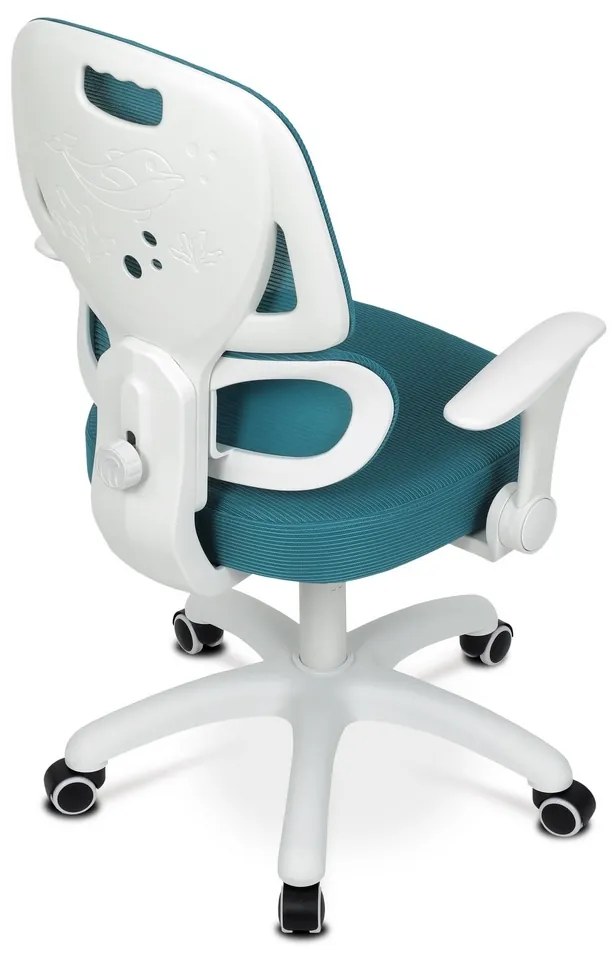 Scaun de birou Autronic KA-K1063 BLUE, albastru