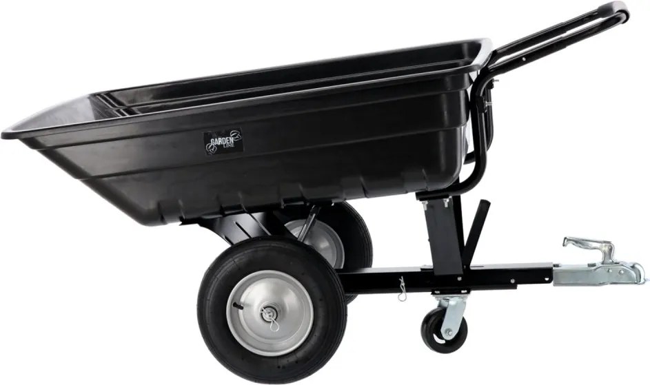 Cărucior cu remorcă GARDENLINE negru