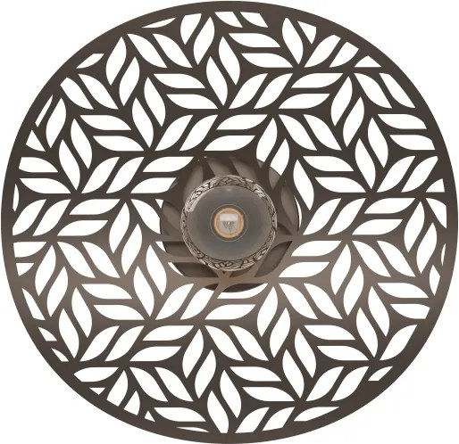 Eglo 44123 - Plafonieră SWABY 1xE27/60W/230V Ø 40 cm, bronz