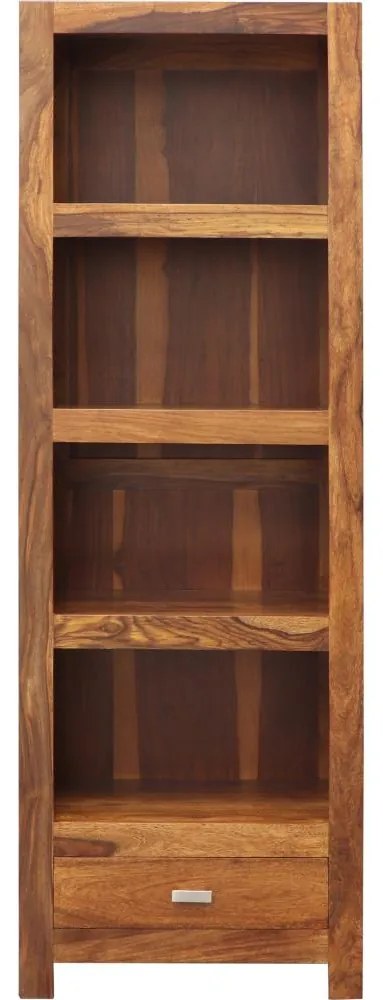 Bibliotecă GANI 180x60 cm lemn masiv/palisandru