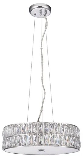 Endon 76513 - Lustră LED suspendată VERINA, 5 x LED / 5 W / 230 V, crom lucios