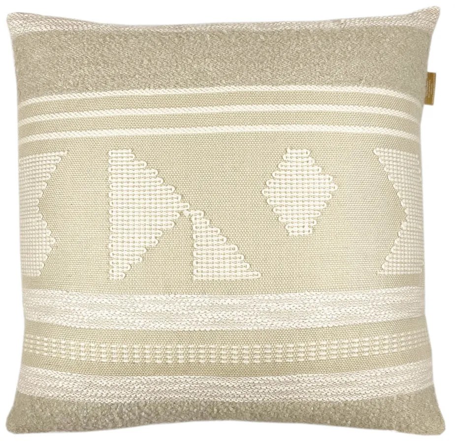 Perne Malagoon  Craft offwhite cushion square (NEW)