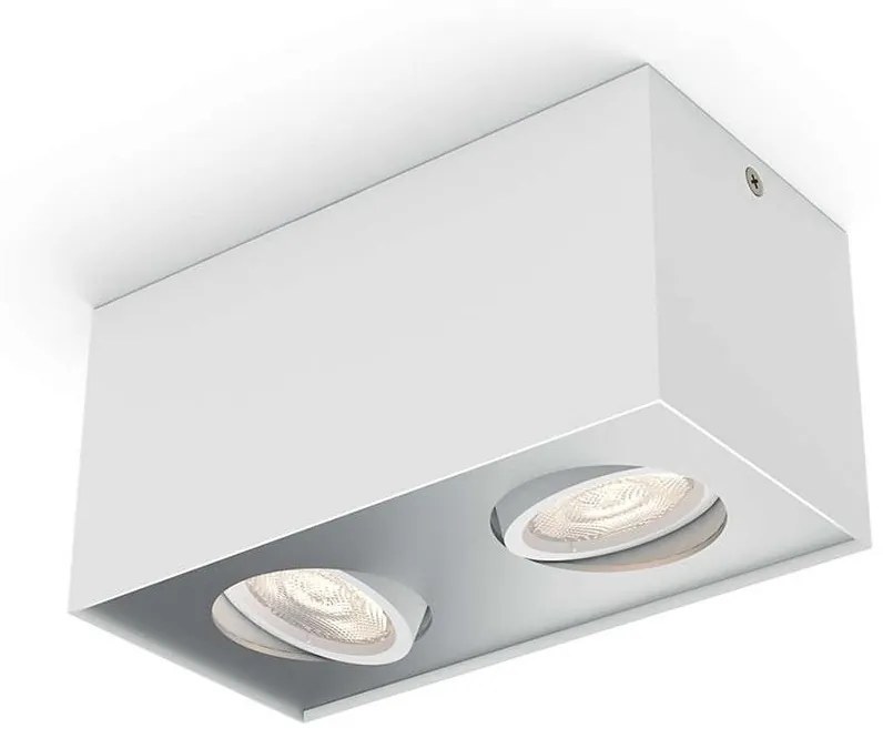 Spot LED MYLIVING BOX 2xLED/4,5W/230V Philips 50492/31/P0