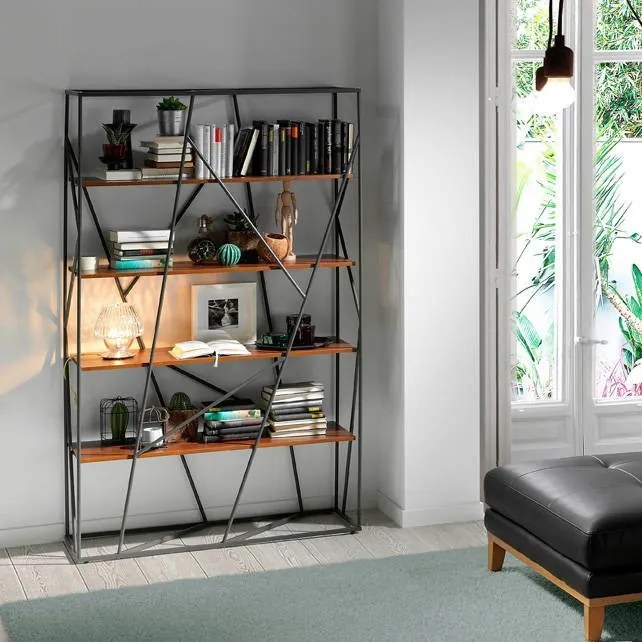 Raft modern design LUX Allan AC 3103-F6089-NOGAL