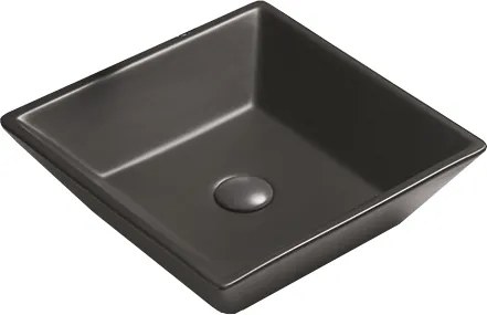 Mexen Pola chiuvetă pe blat 41 x 41 cm, negru mat - 22224185