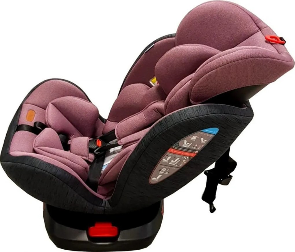 Scaun Auto cu Isofix NOVOKIDS™ Safety Seat 7000, Cu rotire 360 grade, 0-36 kg, Tetiera reglabila pe inaltime, Omologare R-129 i-Size, Transformabil