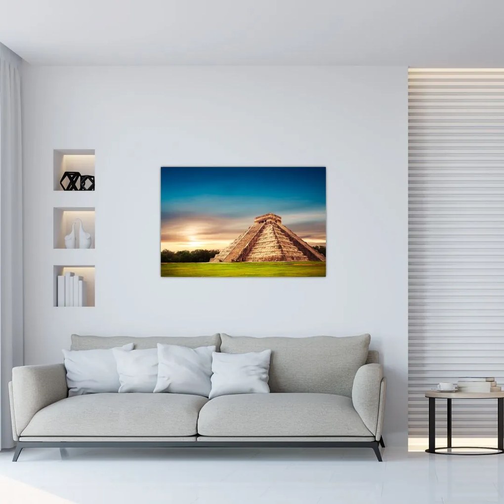 Tablou - Monumente renumite maiașe (90x60 cm)