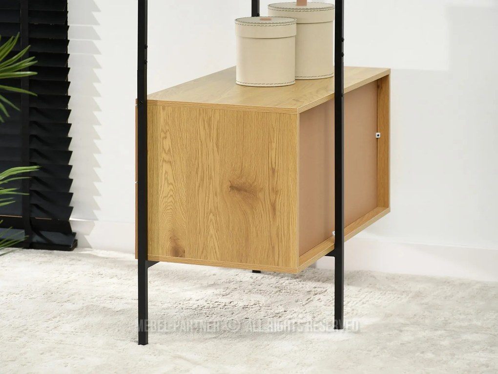 Raft Tejido (stejar + negru). 1136808