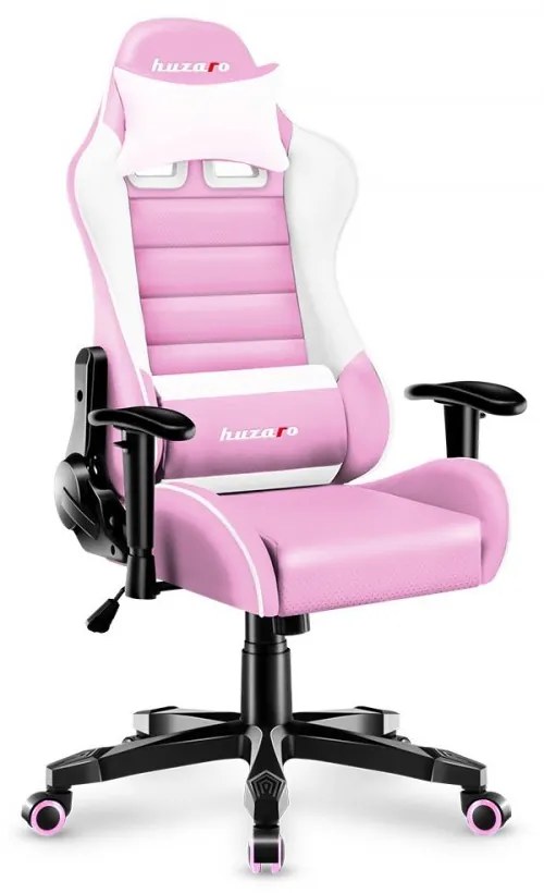 Scaun de gaming roz pentru adolescenți