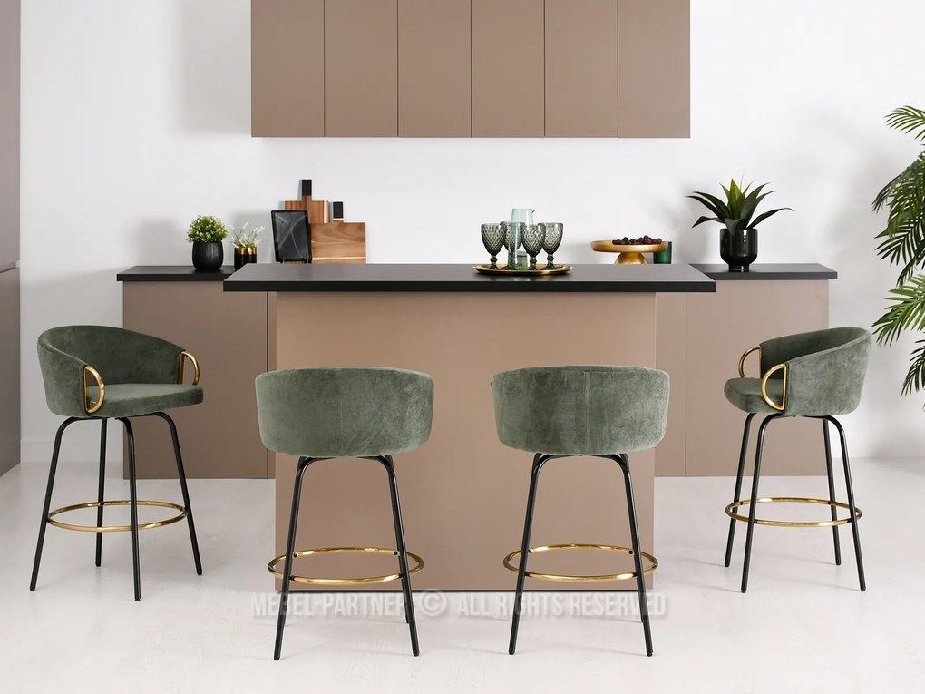 Scaun Carma H (verde + negru). 1110657