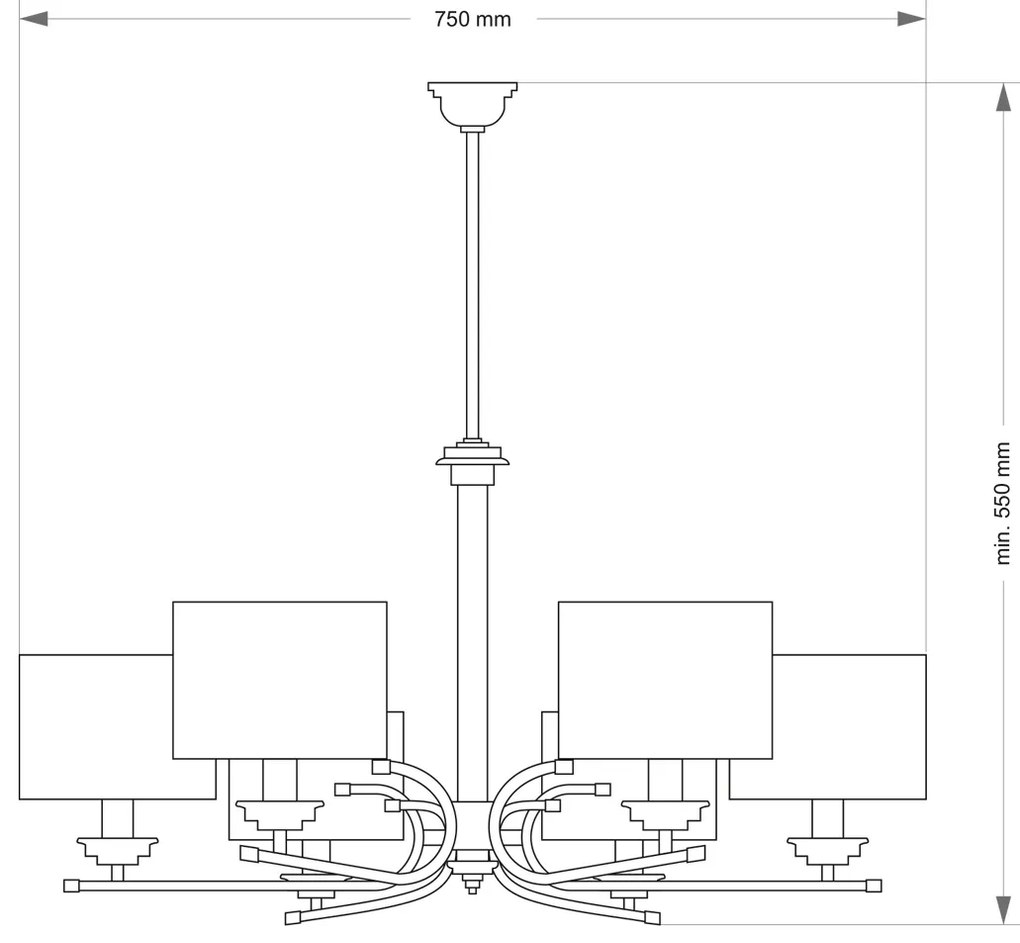 Candelabru elegant design modern Bolt
