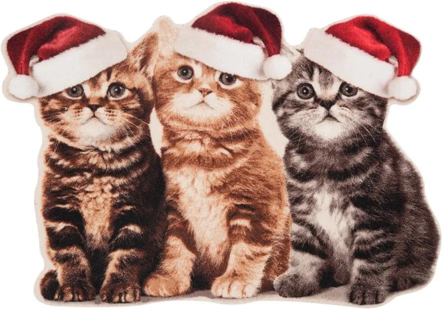 Preș Zala Living Christmas Cats Contour, 45 x 64 cm