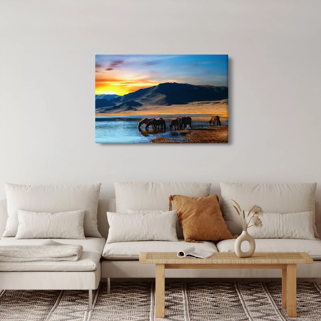 Tablou - Alimentarea cu energie electrică (90x60 cm)