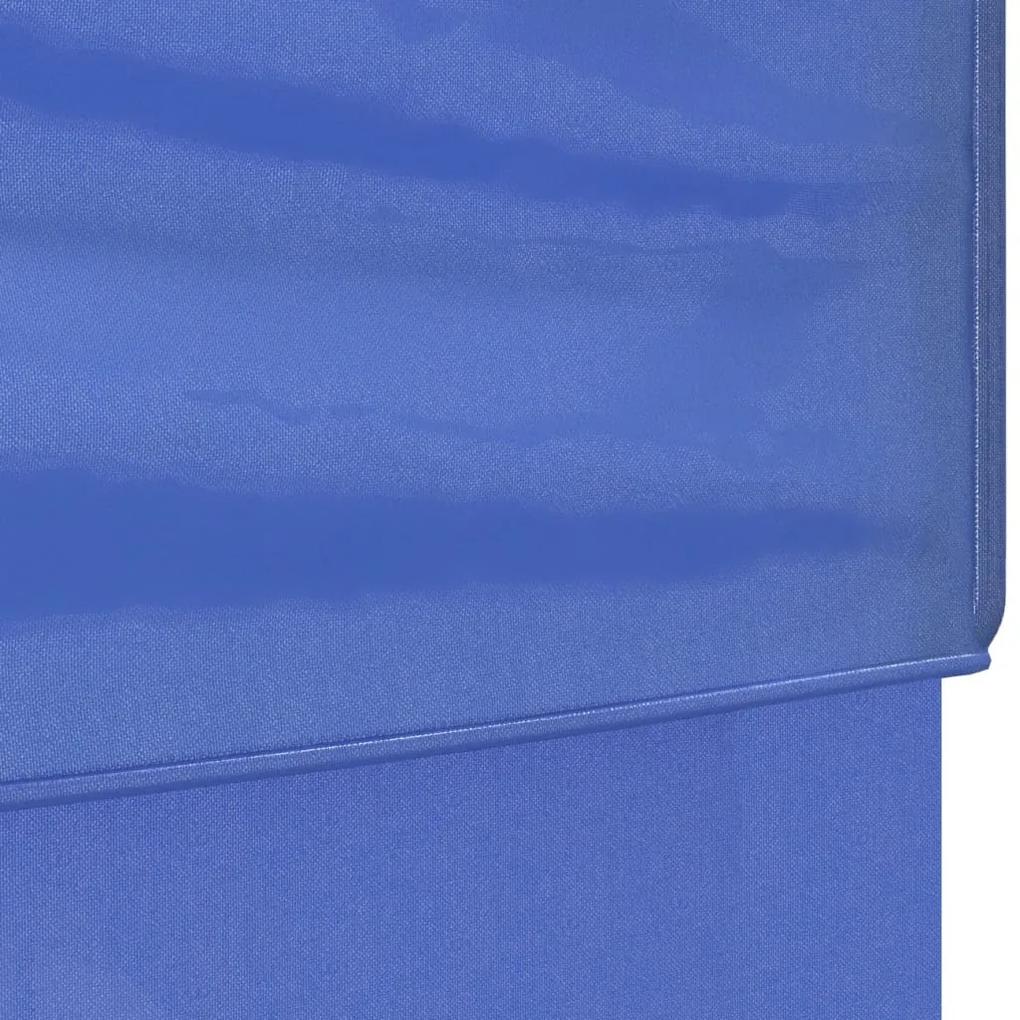 Cort pliabil pentru petreceri cu pereti laterali albastru 3x6 m Albastru, 3 x 6 m