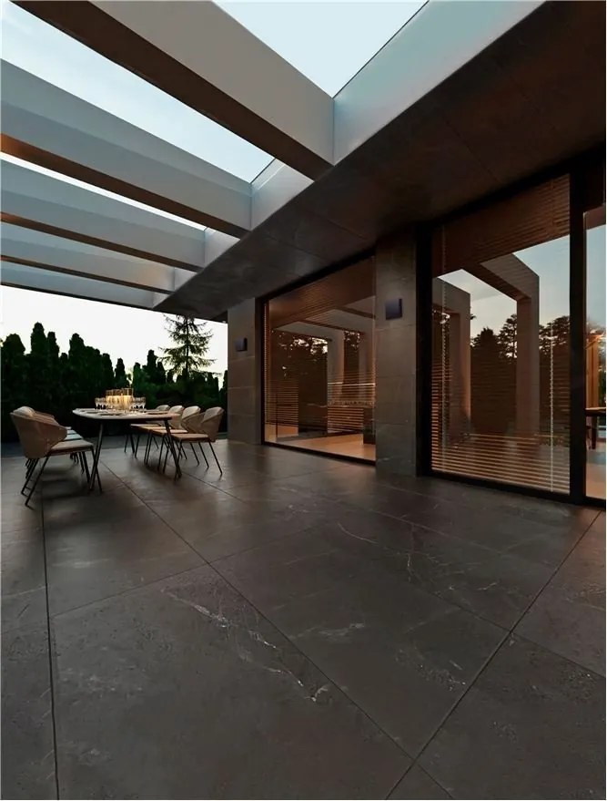 Aplica LED iluminat exterior ambiental IP65 WAY II negru