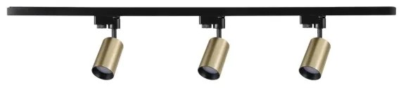 Spot pentru sistem de șină MARIBEL 3xGU10/10W/230V auriu