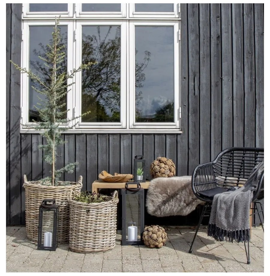 Set 2 coșuri din ratan House Nordic Indo